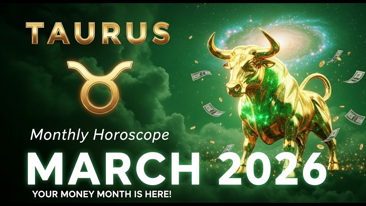 Taurus March 2026 Monthly Horoscope | Burj Saur Predictions & Forecast