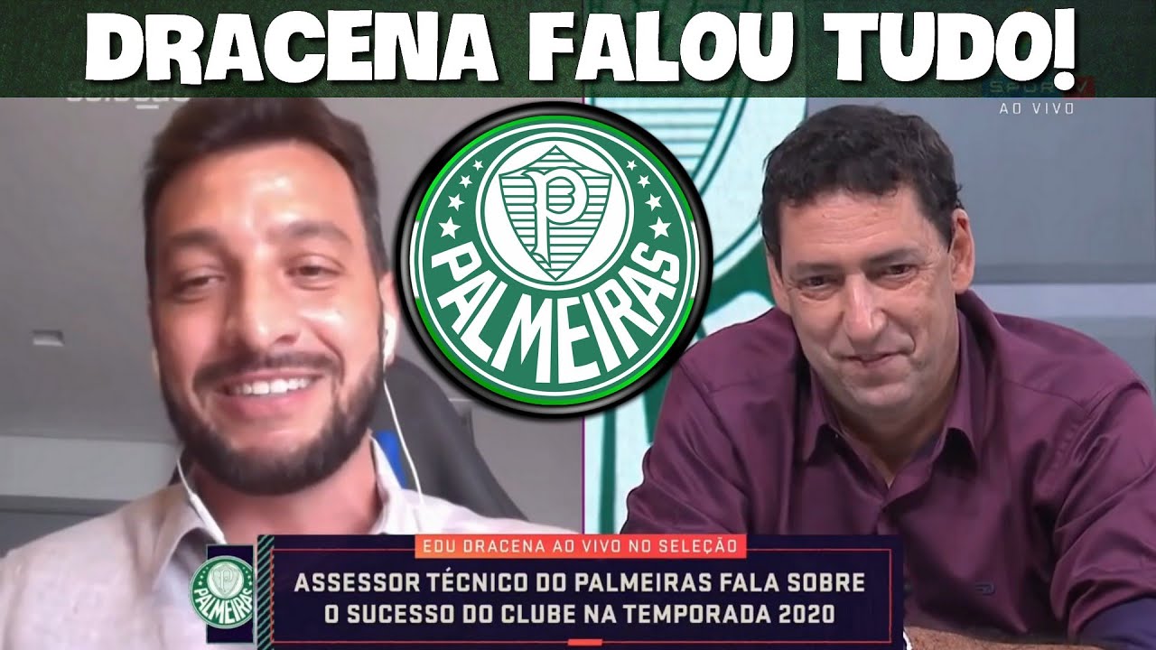 OLHA O QUE O EDU DRACENA FALOU DO ABEL FERREIRA!!!