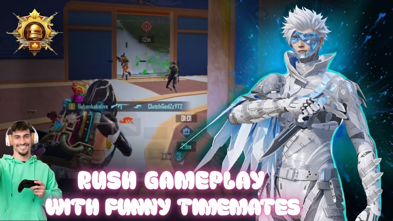 NOOD SQUAD RUSH GAMEPLAY|Babankaka is live |BGMI 4.2 UPDATE|ROAD TO CONQUEROR