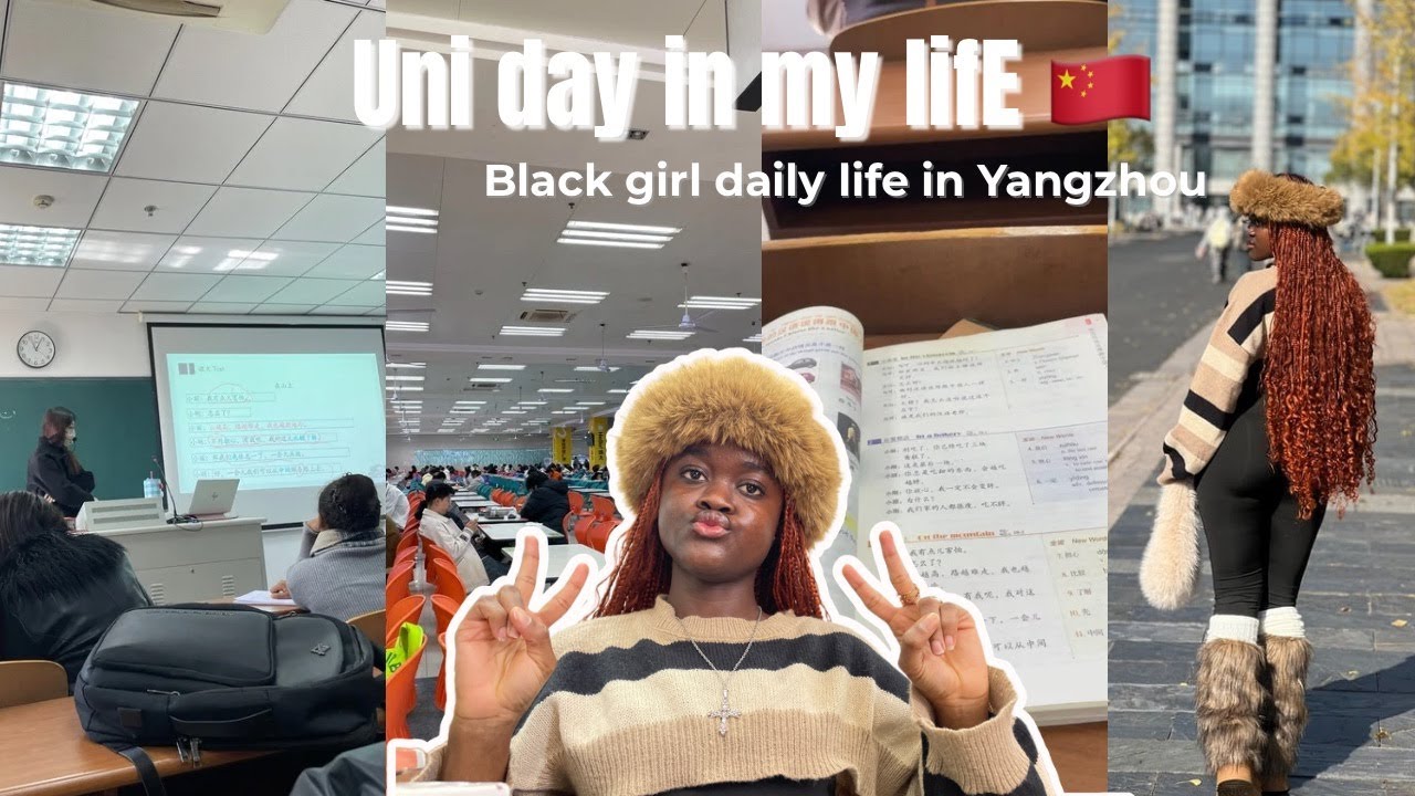 Uni Day in My Life🇨🇳 | Black International Student in China (Classes, Food & Daily Life)