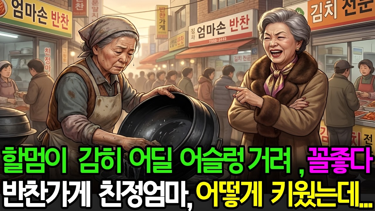 엄마의 반찬가게에는 비밀이 있었다