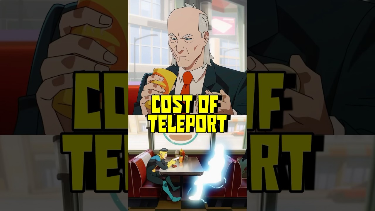 Cecil draining all the Taxpayer&rsquo;s money to teleport | #shorts #invincible #omniman