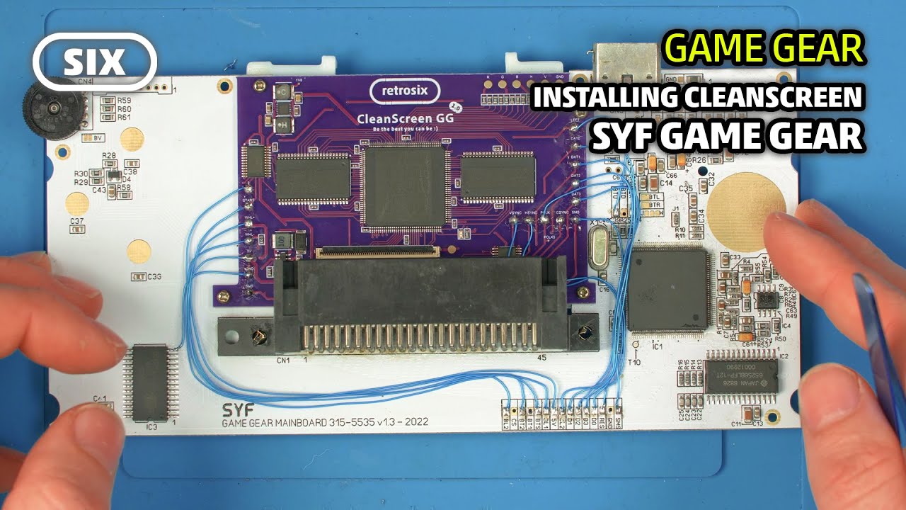 Brand New Game Gear in 2022 - SYF CleanScreen Install