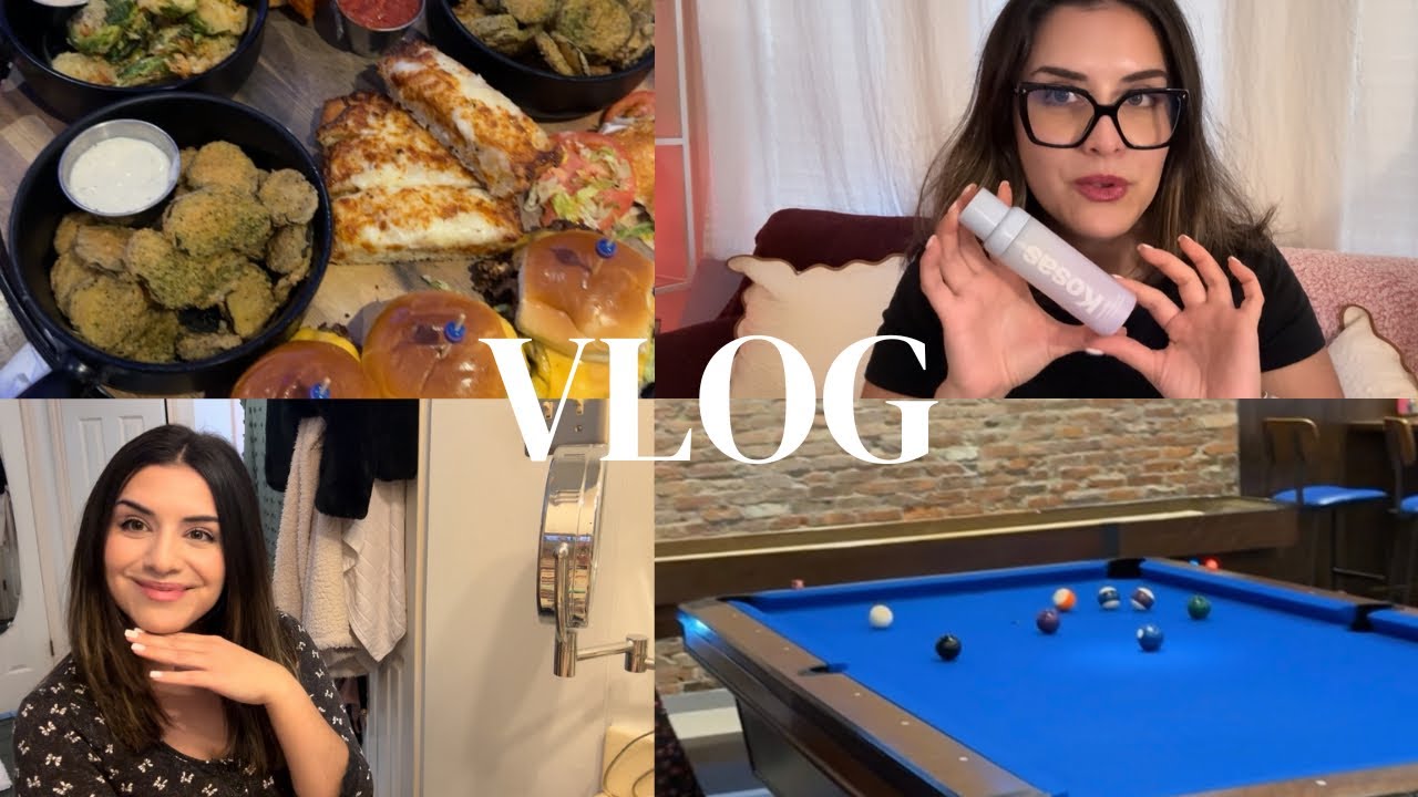 vlog | night out, FabFitFun unboxing, empties 