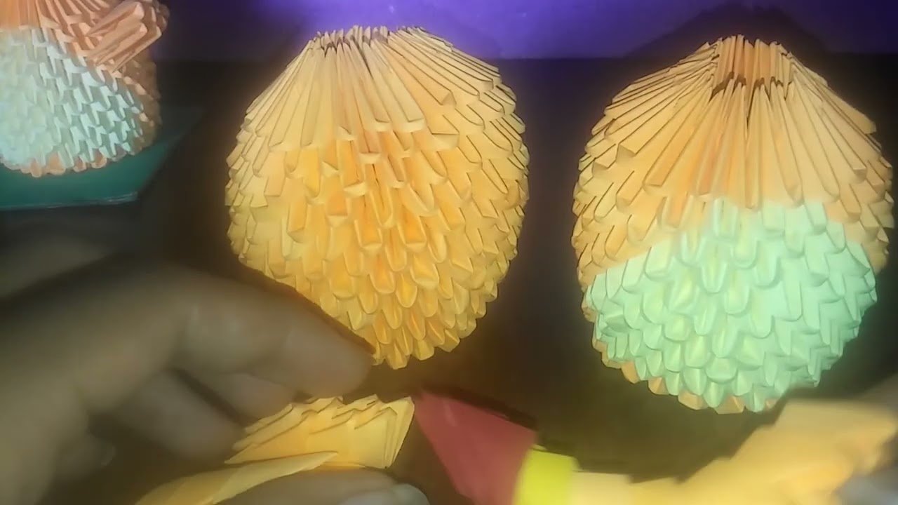 Como Hacer A 🔥 Charmander 🔥 De Pokemon De Origami 3D Parte 3 / Origami 3D JJ 👍😎