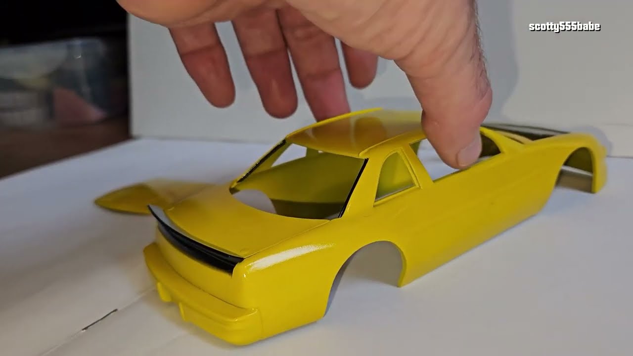 Building a NASCAR 1/24 scale Model Car Kit ERTL AMT Kodak 4 Ernie Irvan