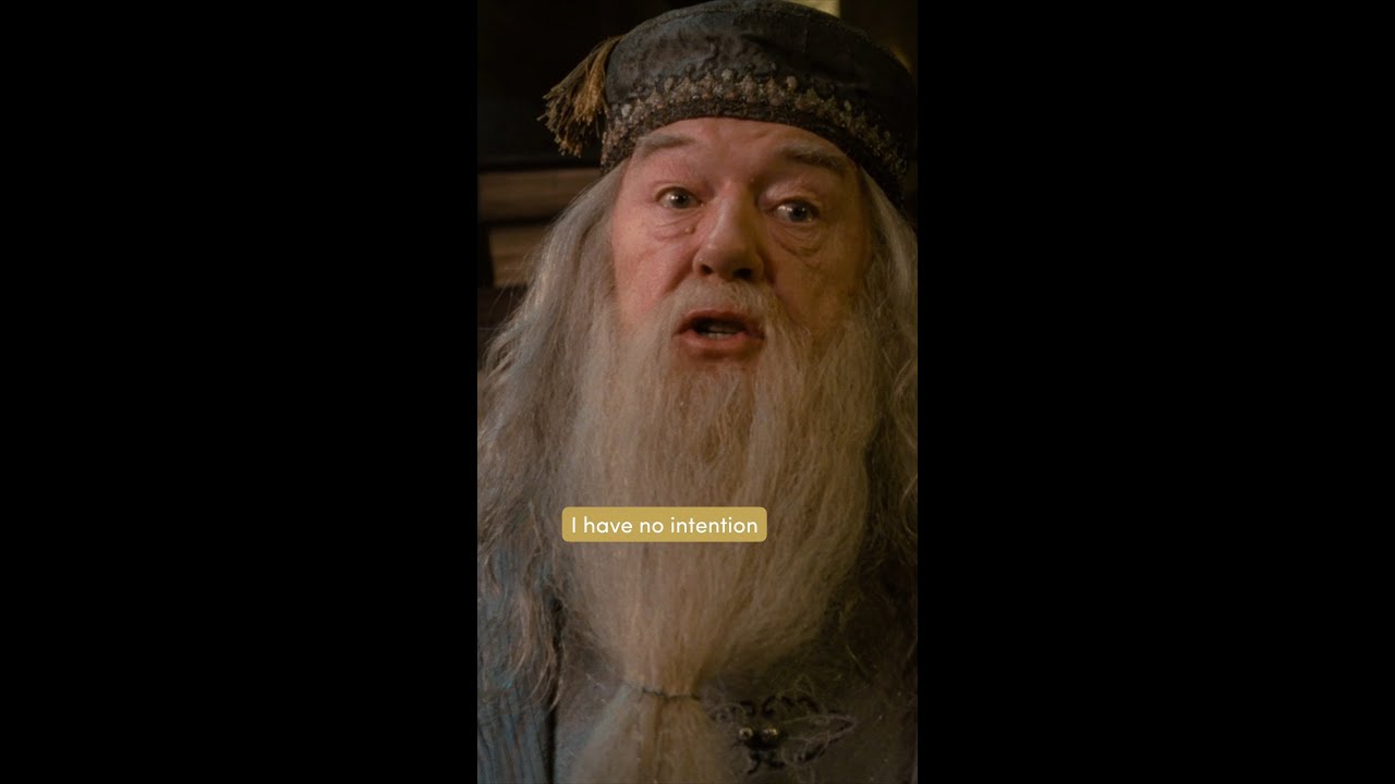 Dumbledore's escape #HarryPotter #Dumbledore
