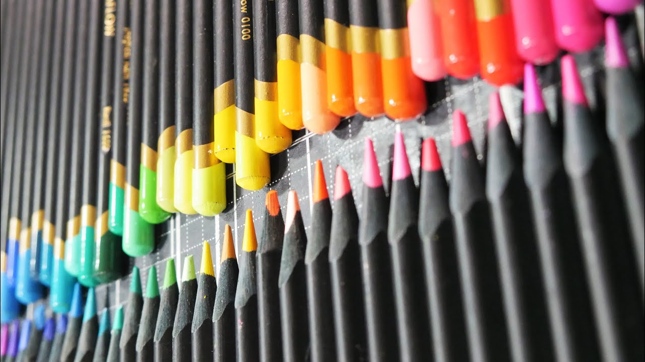 Are they the same? Faber Castell Black Edition VS Derwent Chromaflow (with guest star Prismacolor)