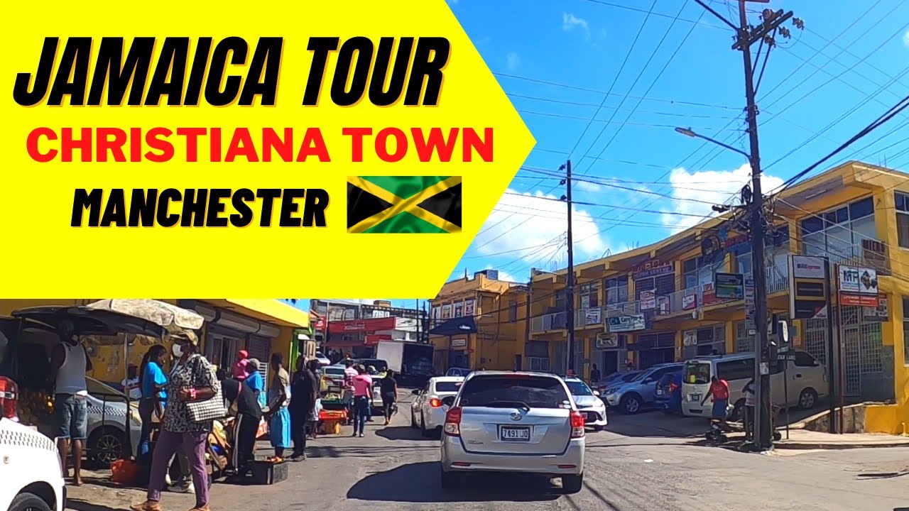 Christiana town Manchester tour to Trelawny Parish Jamaica