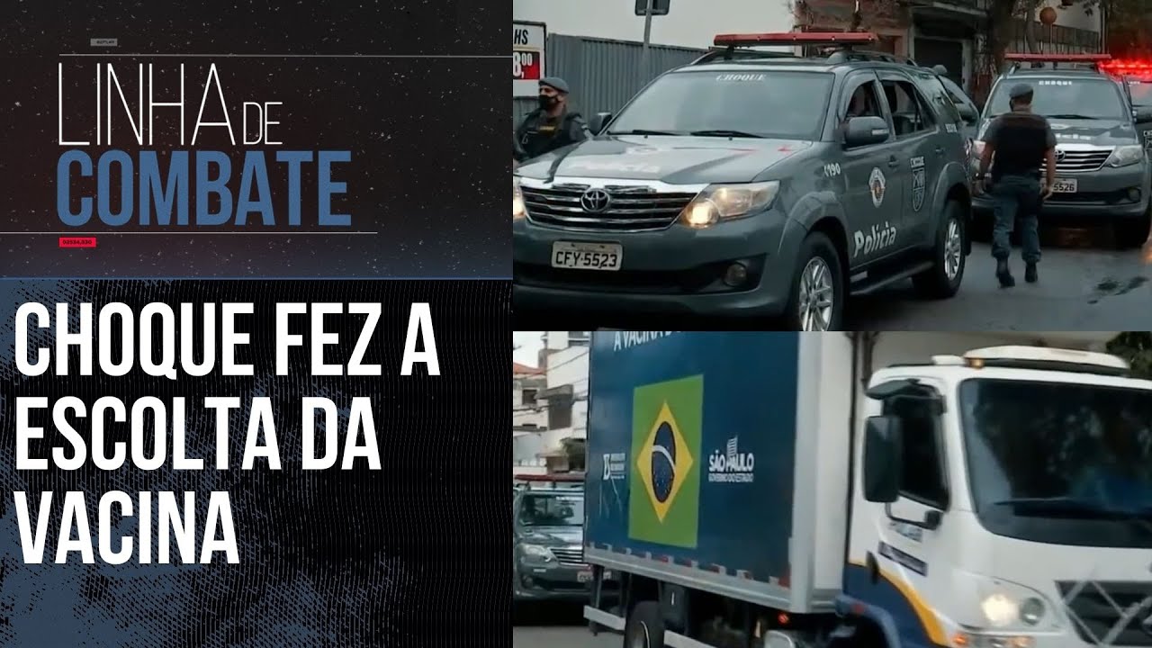 BATALHÃO DE CHOQUE EM OPERAÇÃO: ESCOLTA DE VACINA DURANTE A PANDEMIA | LINHA DE COMBATE