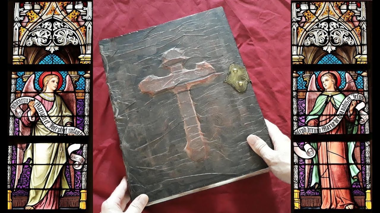 Prop Making: How to Create a Medieval Bible (With illuminated Pages)