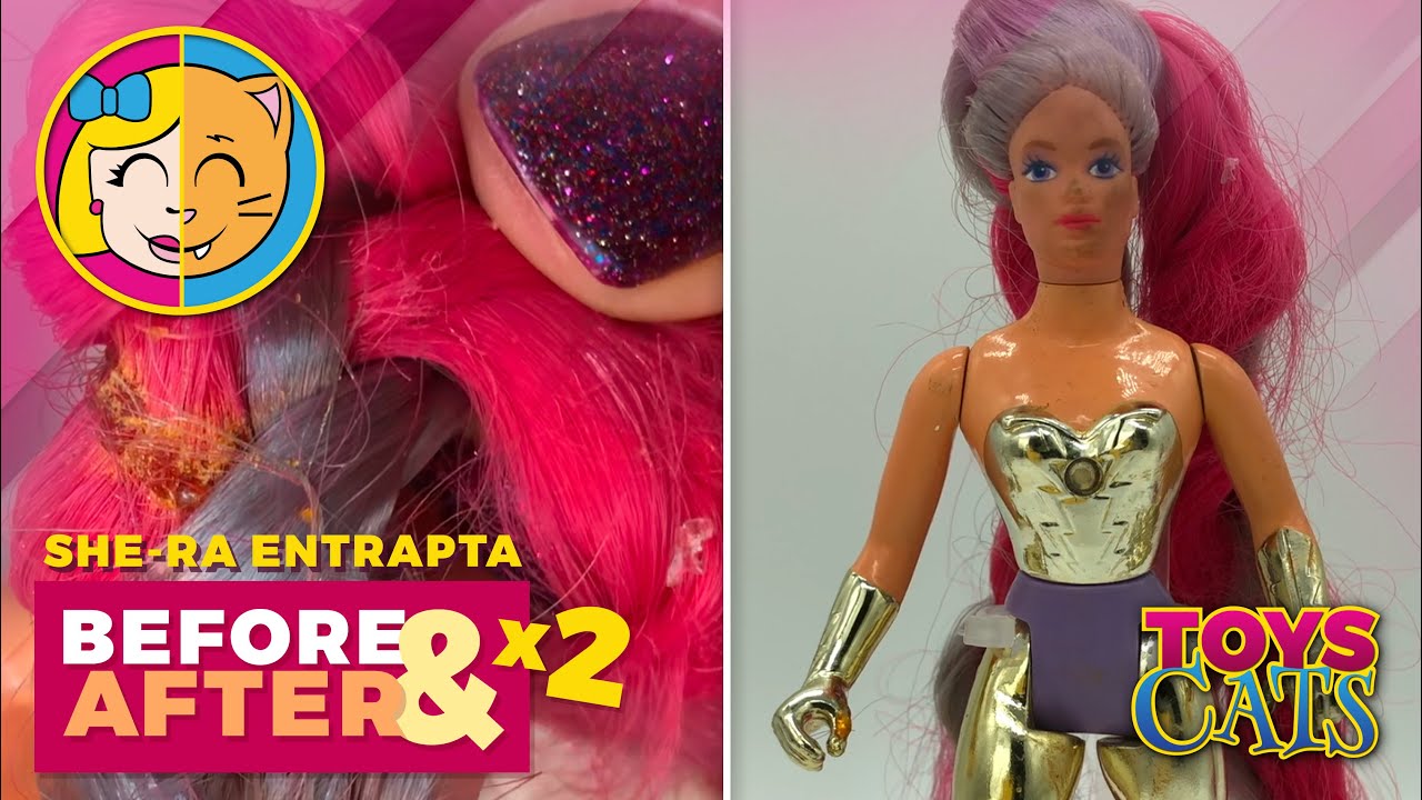 ENTRAPTA ENCHANTMENT: Before & After 1984 Tricky Golden Beauty! x2