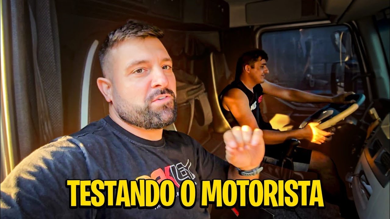 VAMOS FAZER UM TESTE NESSE CAMINHONEIRO MR BEAN 😝 BARBEIRO 🤣🤣