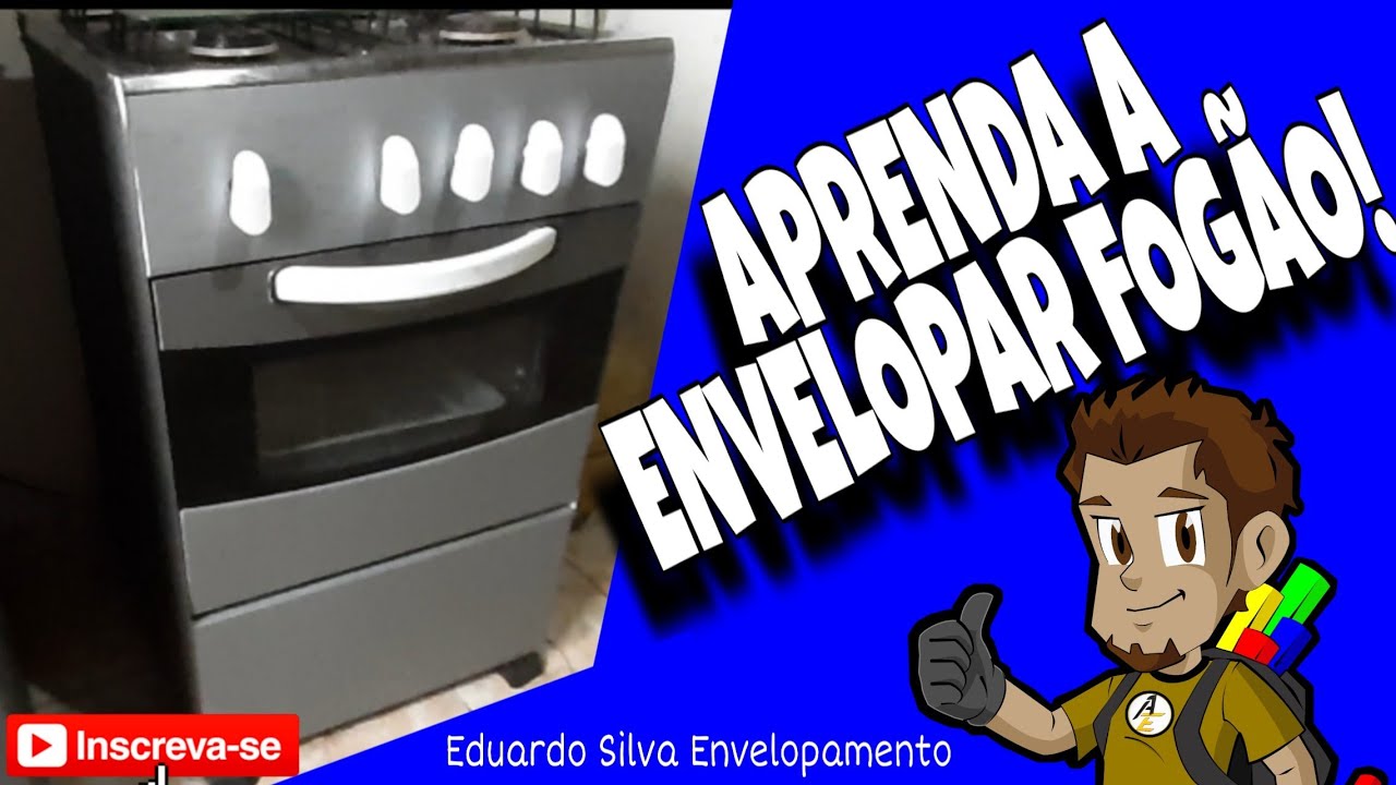 APRENDA A ENVELOPAR FOGÃO!