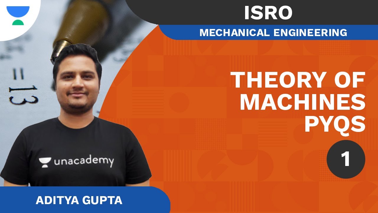 ISRO PYQs - Theory of Machines PYQs - 1 | Aditya Gupta | Unacademy Accord
