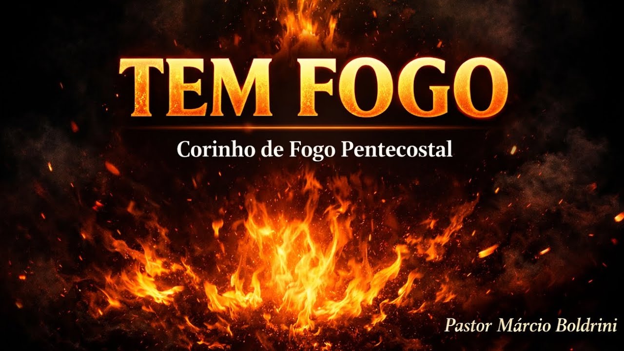 Tem Fogo/Corinho de fogo Pentecostal/Pastor Marcio Boldrini/ministério de Avivamento/Glória unção 