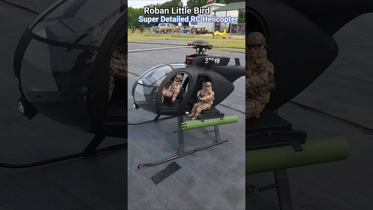 Roban Little Bird RC Scale Helicopter #new #militaryaircraft #aviation
