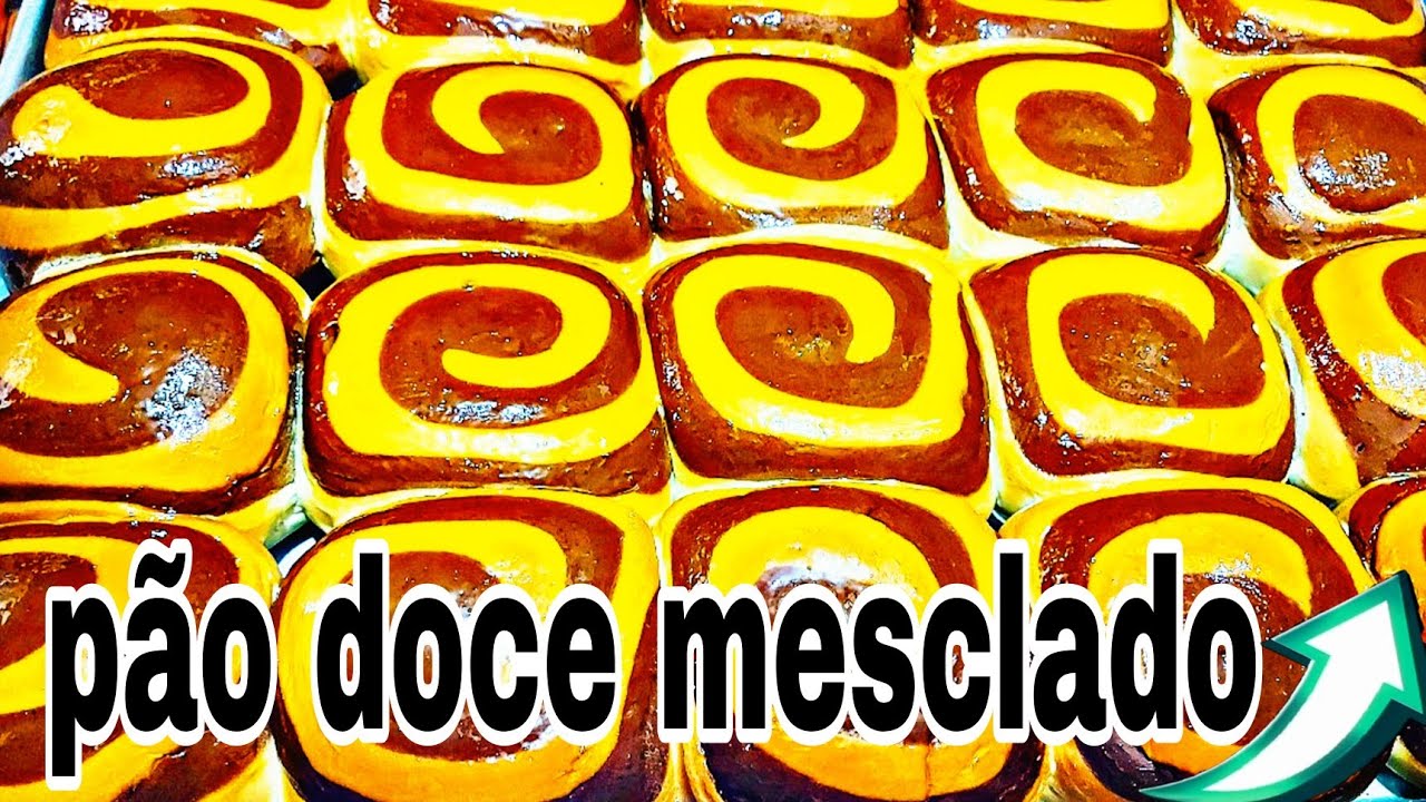 pão doce mesclado