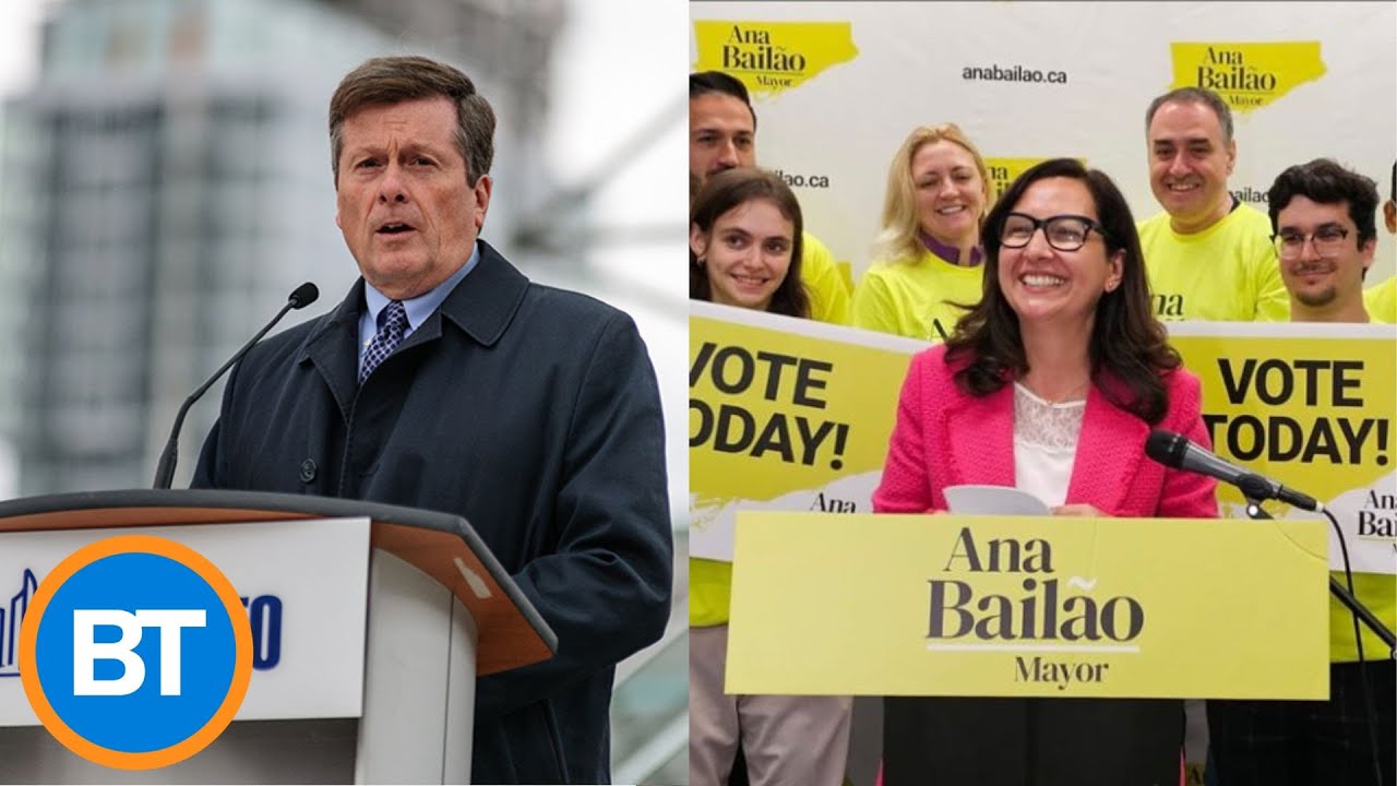 Former mayor John Tory and the Toronto Star endorse Ana Bail&atilde;o