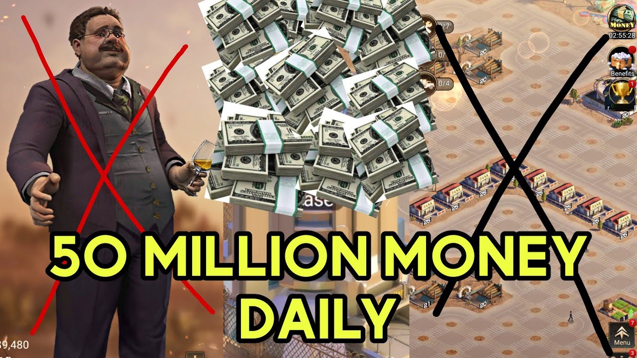 50 MILLION MONEY DAILY TRICK IN LAST SHELTER SURVIVAL