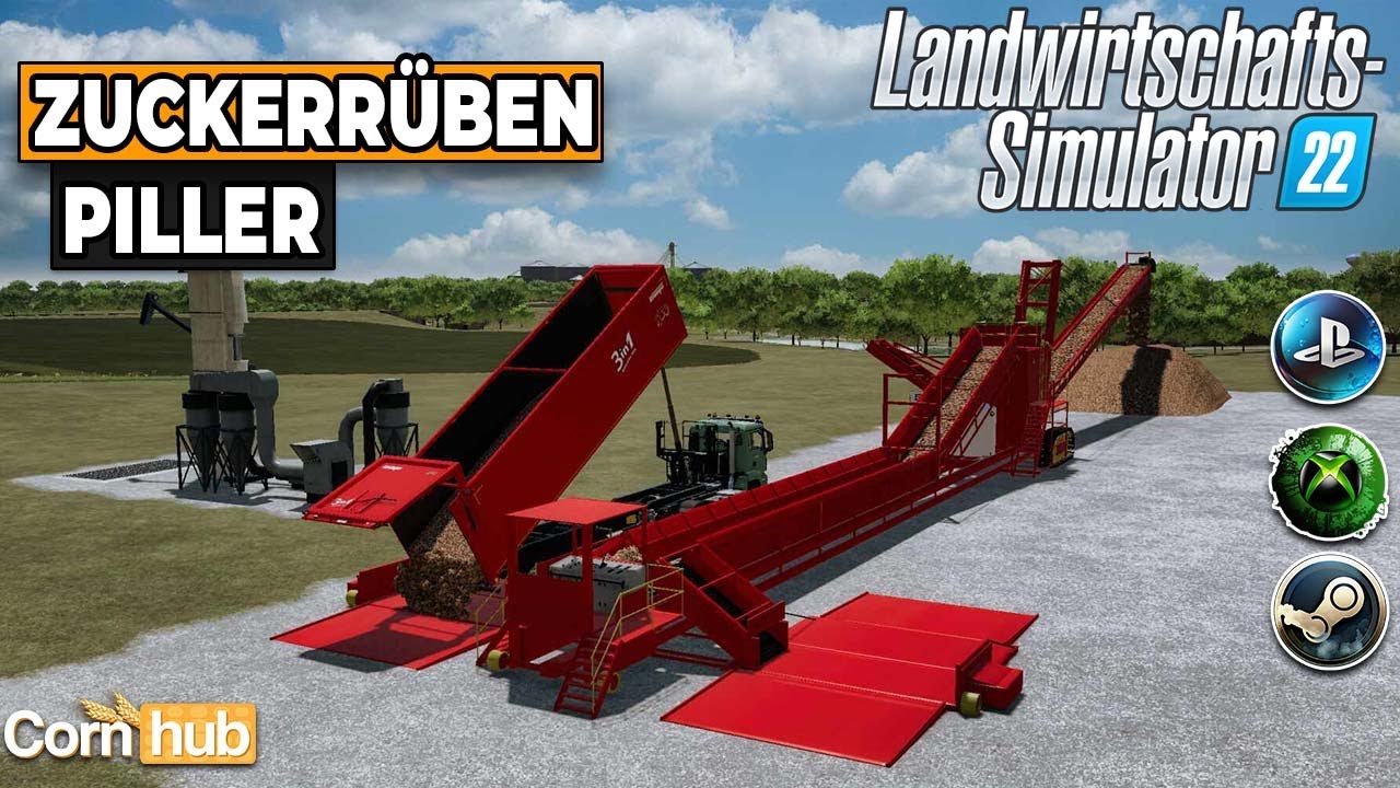 LS22 Mods - Zuckerrüben Piller - LS22 Modvorstellung