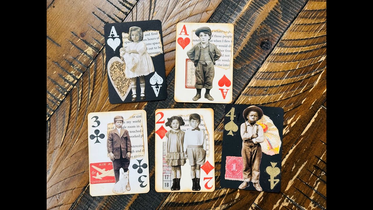 Craft With Me - Let's Make Our Own Playing Cards - Super Easy - Perfect for Mass Making