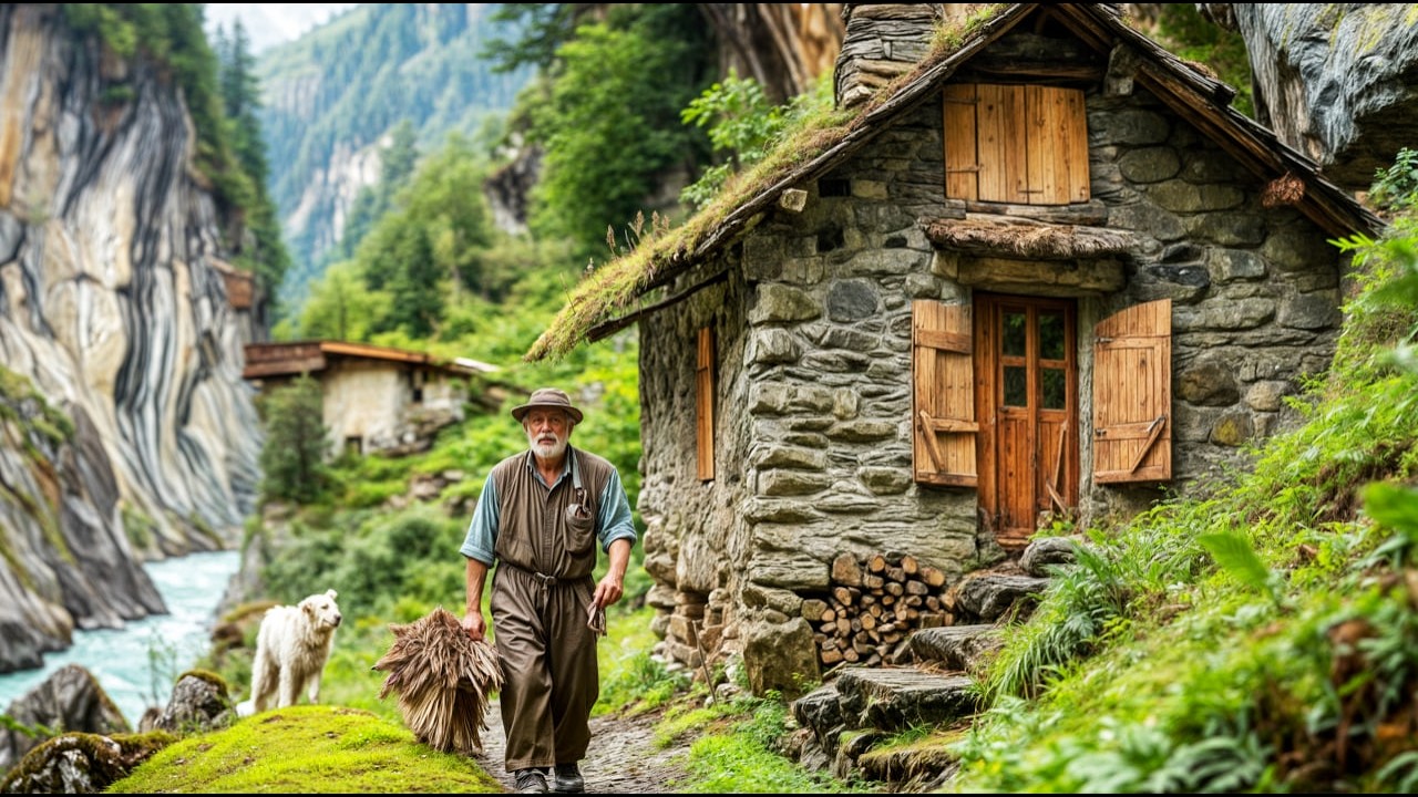 LIFE IN SWITZERLAND'S SECRET ALPINE GEMS: THE BEST-KEPT SECRETS OF STONE HOUSES 🏔️