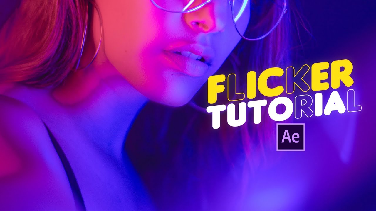 Animación de Textos Estilo Flicker After Effects