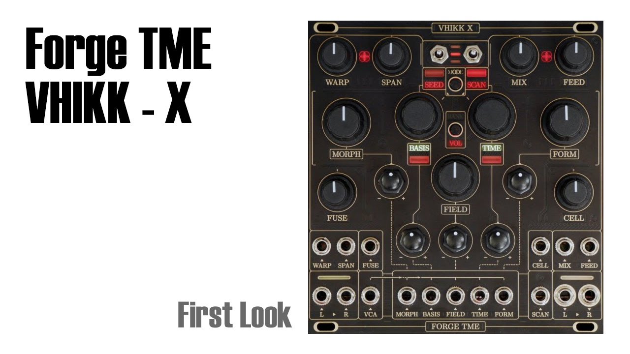Forge TME VHIKK X - First look