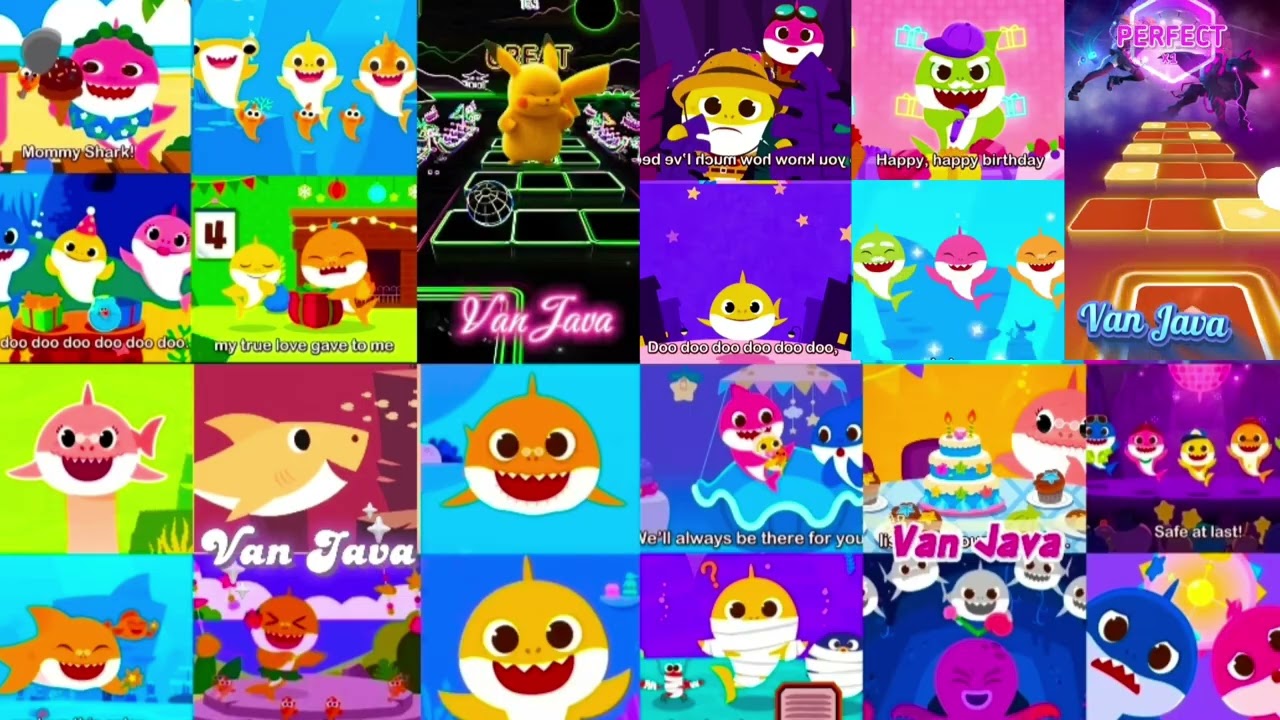 Video-Mix Baby Shark Coffin Dance Song (cover) 