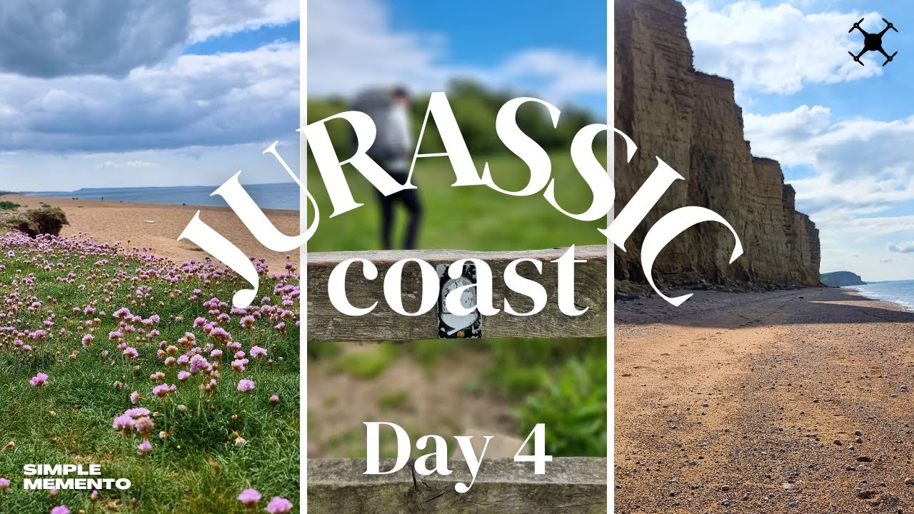 Walking The Jurassic Coast Path | Day 4 | West Bay to Weymouth | 4K