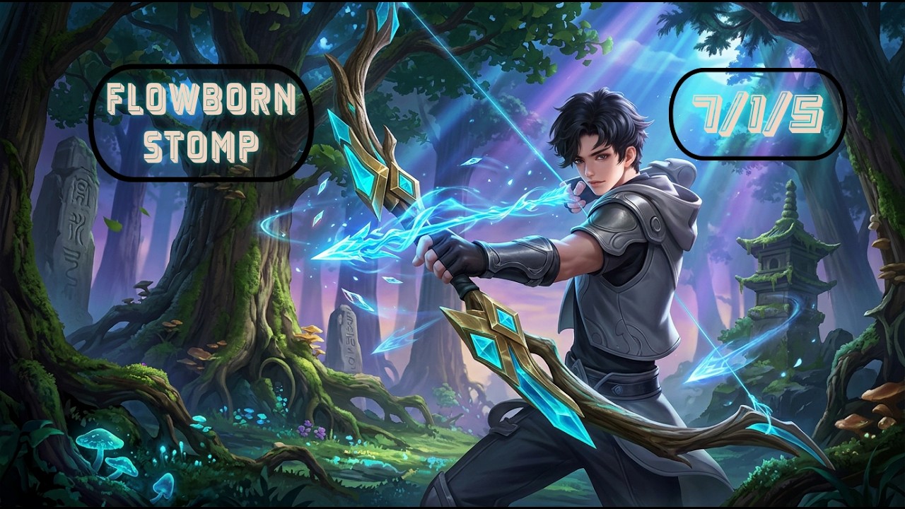 UNSTOPPABLE STOMP: Flowborn Marksman Masterclass (No Commentary) | Honor of Kings