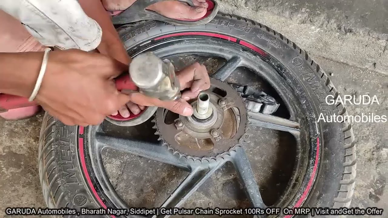 Pulsar Chain Sprocket Change | Pulsar 150 Chain Kit Replace | Pulsar Clutch Cable Change