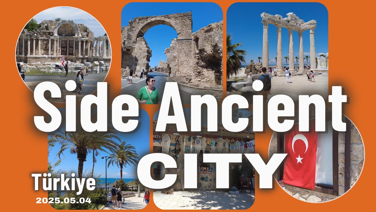 Trip:  🇹🇷 Ancient city of Side. Türkiye 2025.05.08