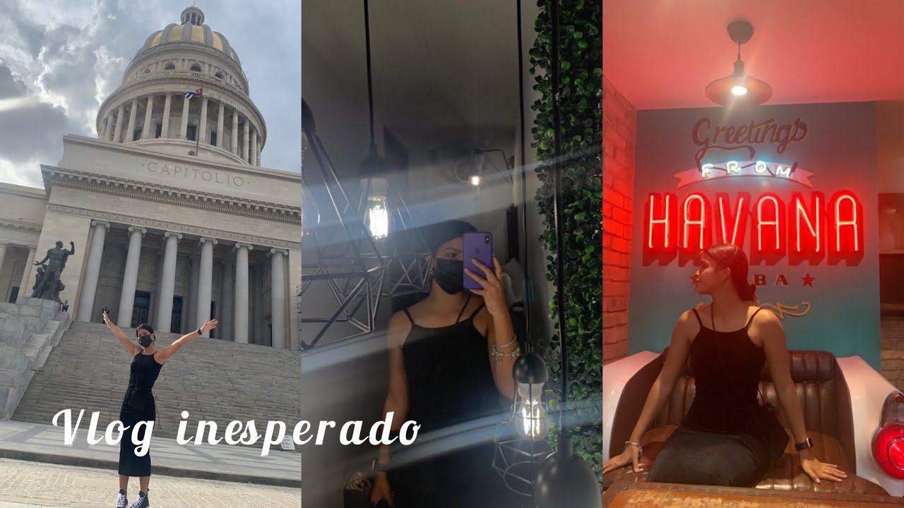 Vlog inesperado / conocí un lugar muy bonito de La Habana Vieja 🇨🇺 / Sam Costa