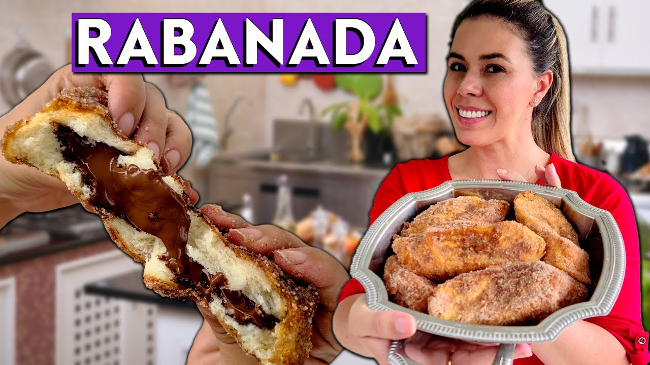 RABANADA SIMPLES E RECHEADA