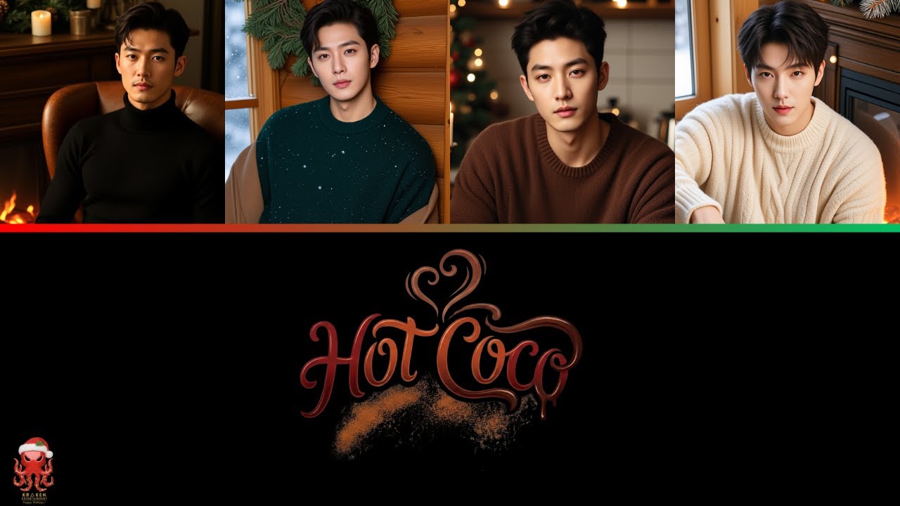 SΨNDICΛTE | Hot Coco | Official Lyric Video | KR△KEN Entertainment AI-K Pop Label