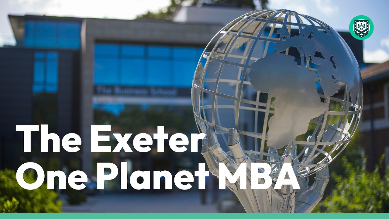 Программа MBA One Planet Университета Эксетера