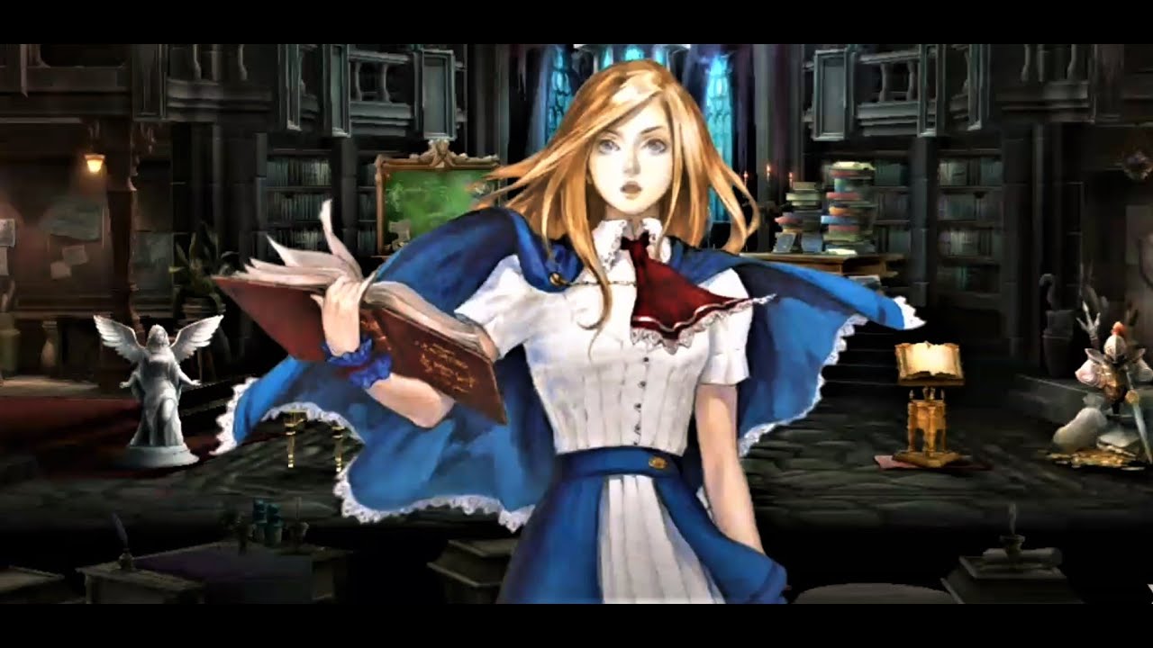 CASTLEVANIA GRIMOIRE OF SOULS, ALUCARD MEET CHARLOTTE AULIN