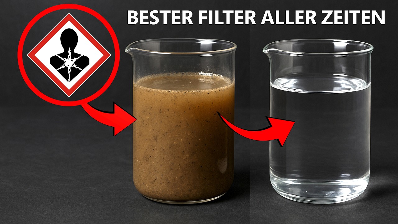 Filtert MEDIKAMENTE, KALK und PFAS: UMKEHROSMOSE-Filter  [𝟰𝗞] | JJChemistry