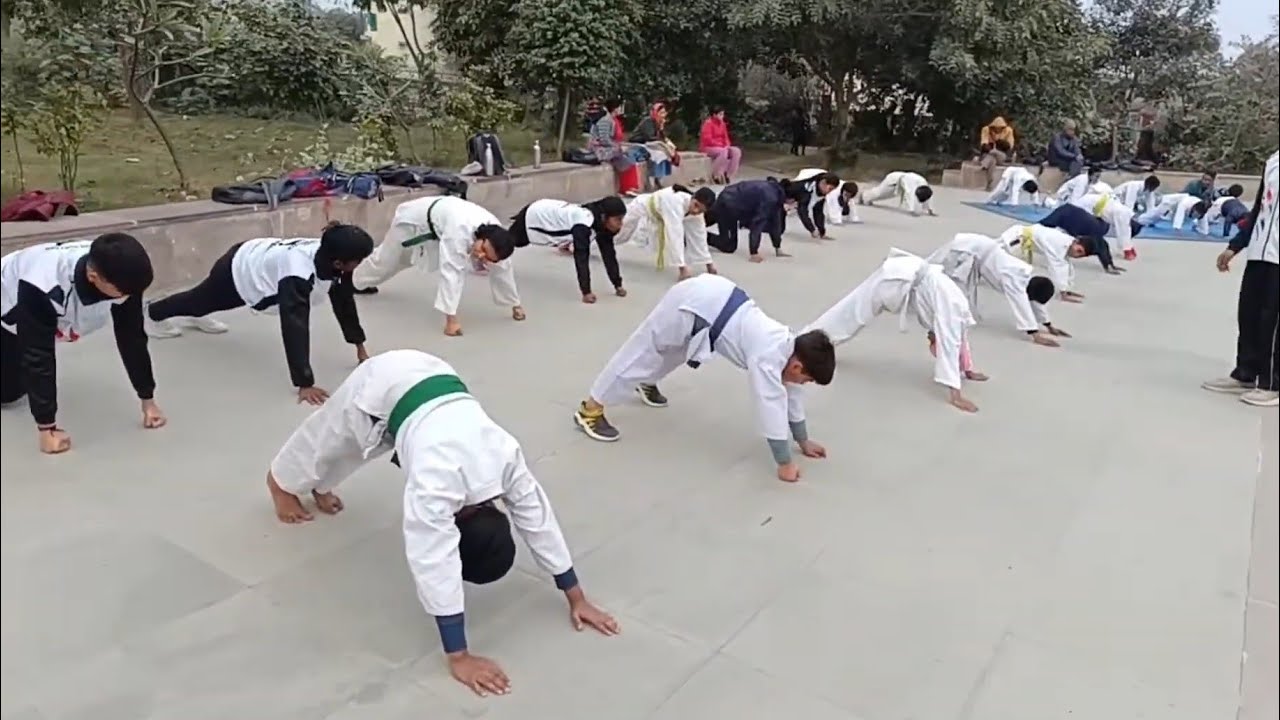 live martial arts classes in Varanasi / Martial Arts Training video 