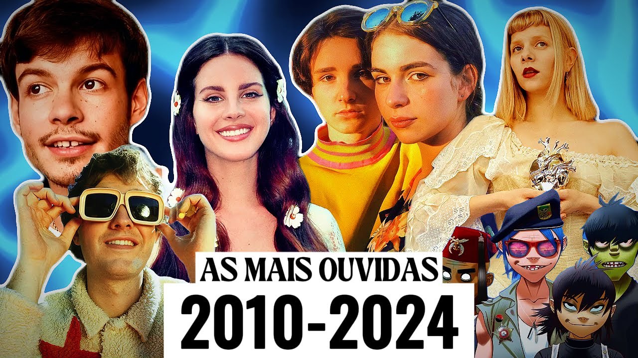AS MÚSICAS INDIE MAIS OUVIDAS DE CADA ANO (2010-2024)