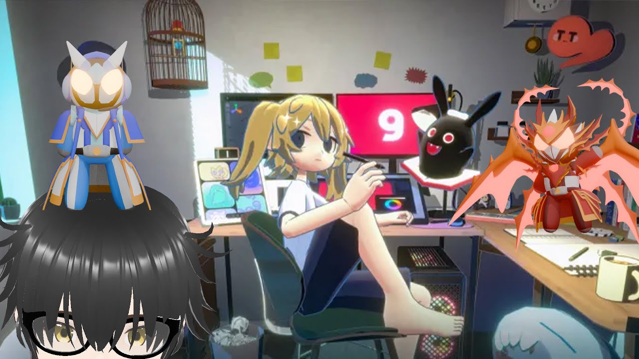 [gogh]昼活作業雑談！見せられない作業を進めよう…[新人Vtuber]
