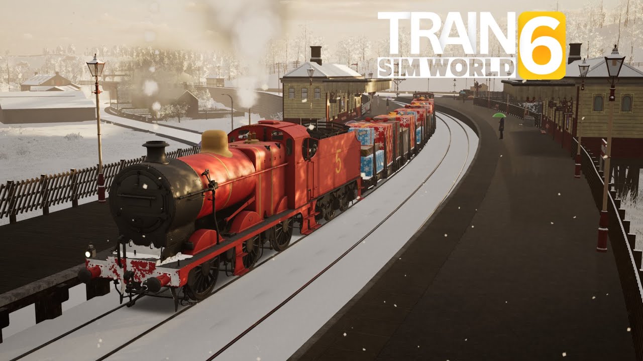 Train Sim World 6 James The Red Engine delivers presents