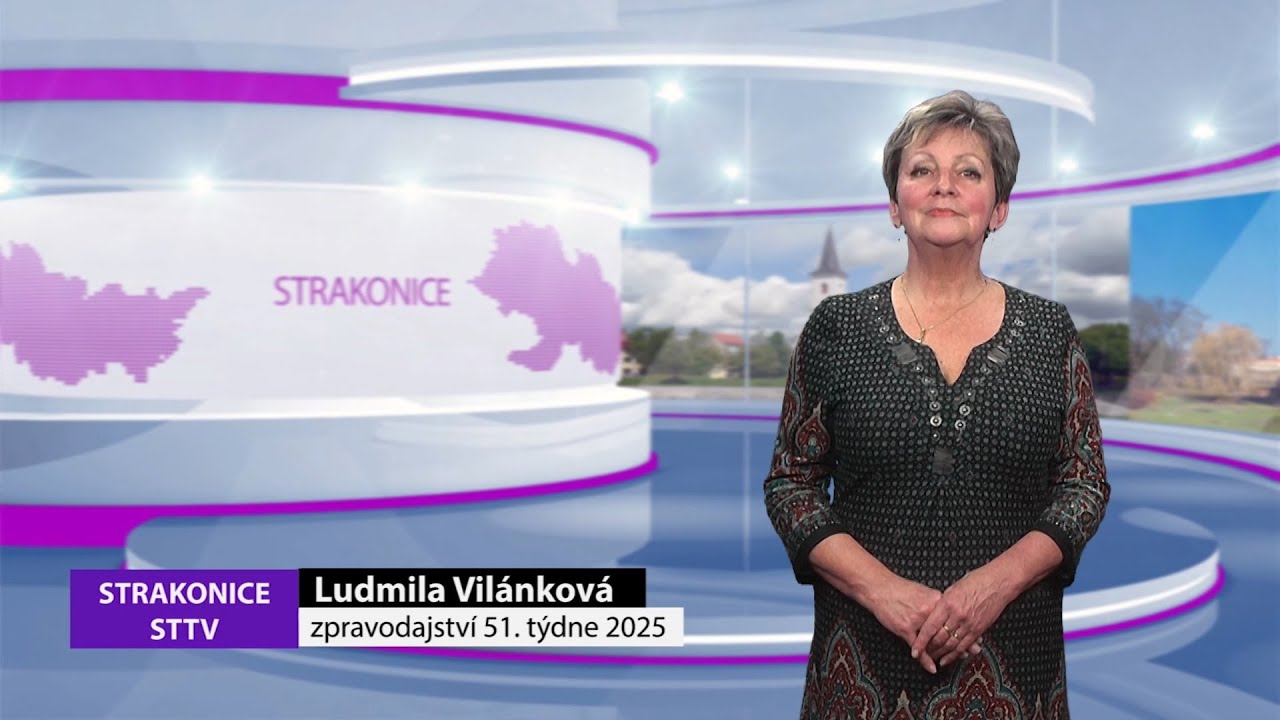 Strakonická TV: Zpravodajství 51/2025