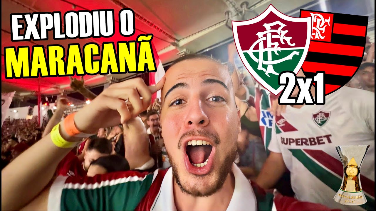 GANHAR FLA x FLU &Eacute; NORMAL! Fluminense 2x1 Flamengo - VLOG NA ARQUIBANCADA | Brasileir&atilde;o 2025