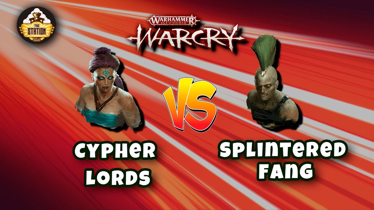 Играем Warcry Splintered Fang VS Cypher Lords 2