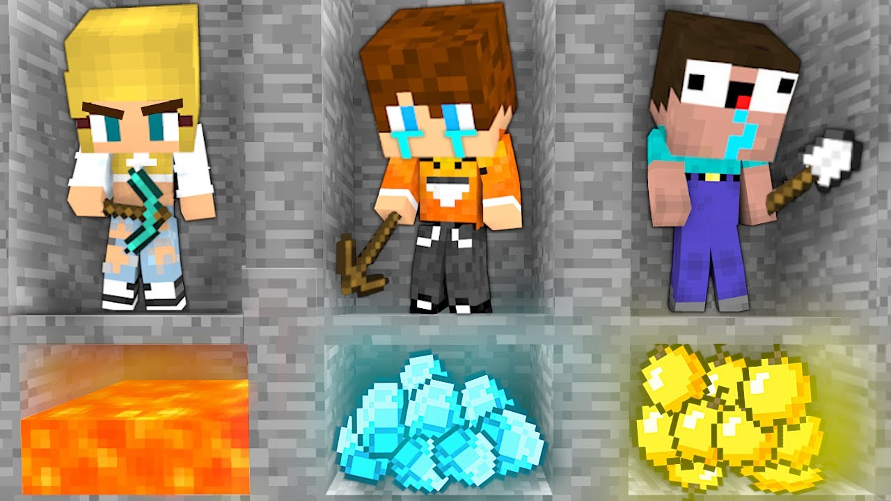 NIE WYBIERZ ZŁEJ DZIURY w Minecraft!