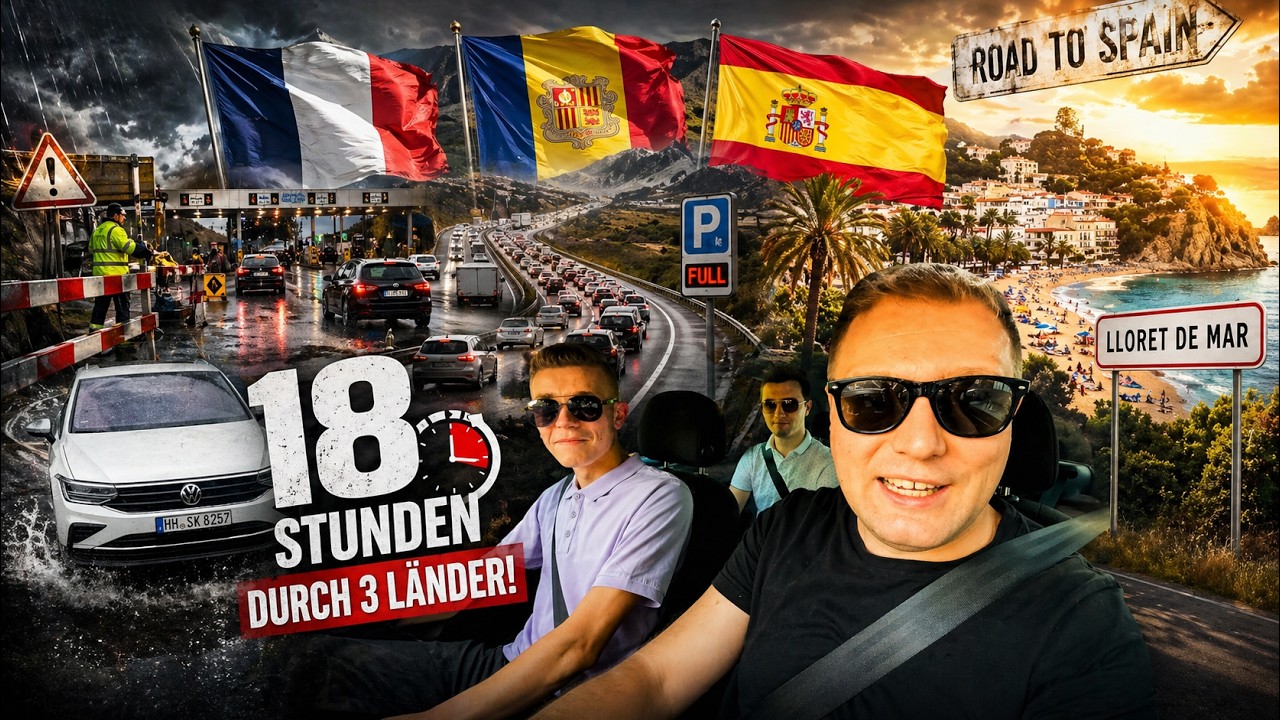 18 Stunden voller Hindernisse I Spanien Vlog #1