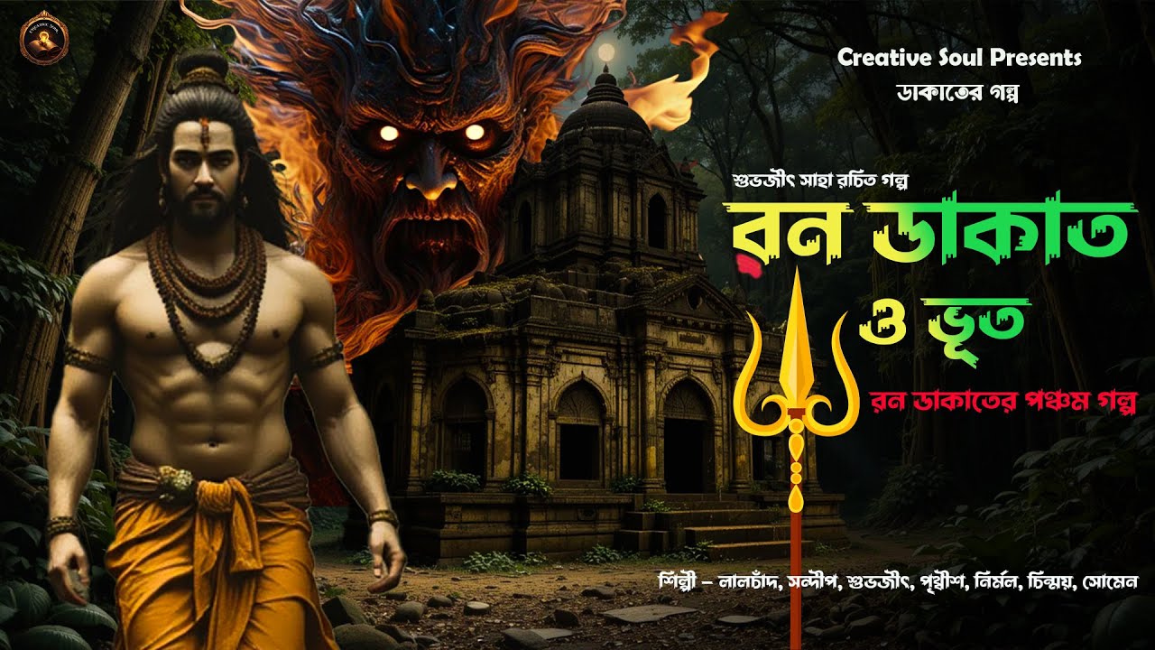 রন ডাকাত ও ভূত | Dakater Golpo | Bengali Audio Video Story